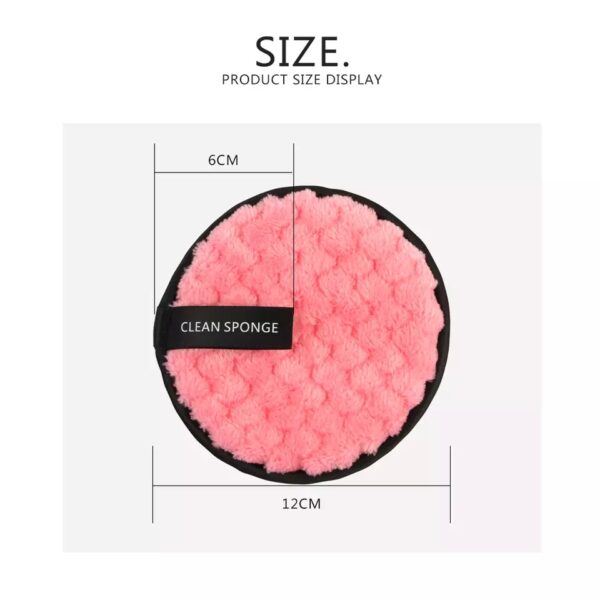 REUSABLE MICROFIBER MAKEUP PAD - Image 3