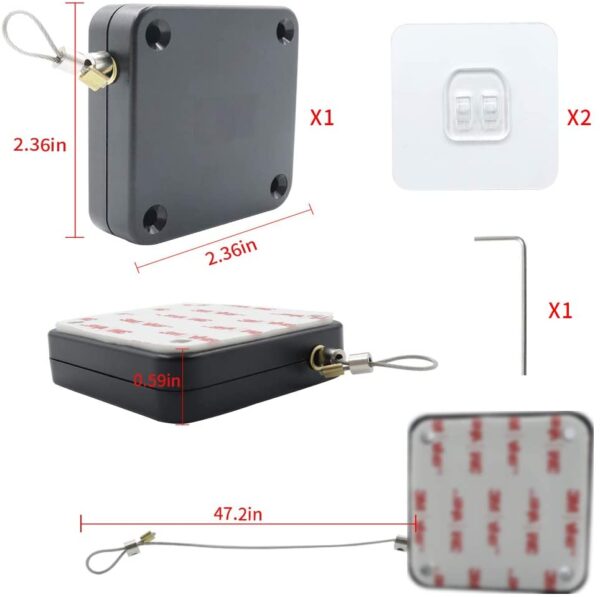 Punch-Free Automatic Sensor Door Closer | Multi-functional Automatic Door Closer - Image 3