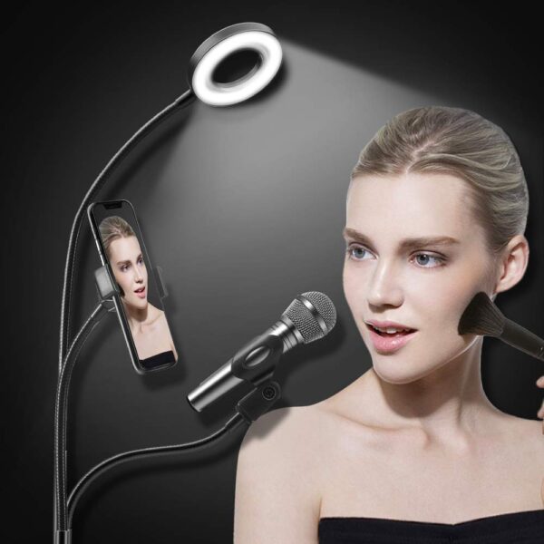 PROFESSIONAL RING LIGHT WITH MIC STAND - Image 2