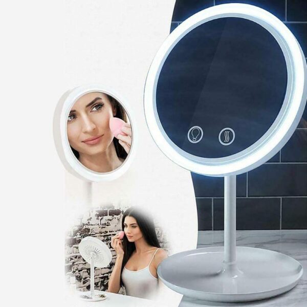 MIRROR WITH FAN AND LIGHT BUILT IN - Image 3