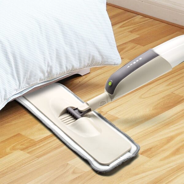 Spray Mop with Microfiber machine washable Pad with a Refillable Water Bottle - Image 2