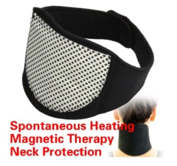 Tourmaline Magnetic Therapy Neck Massager Cervical Vertebra Protection Spontaneous Heating Belt Body Massager Face Skin Care - Image 2