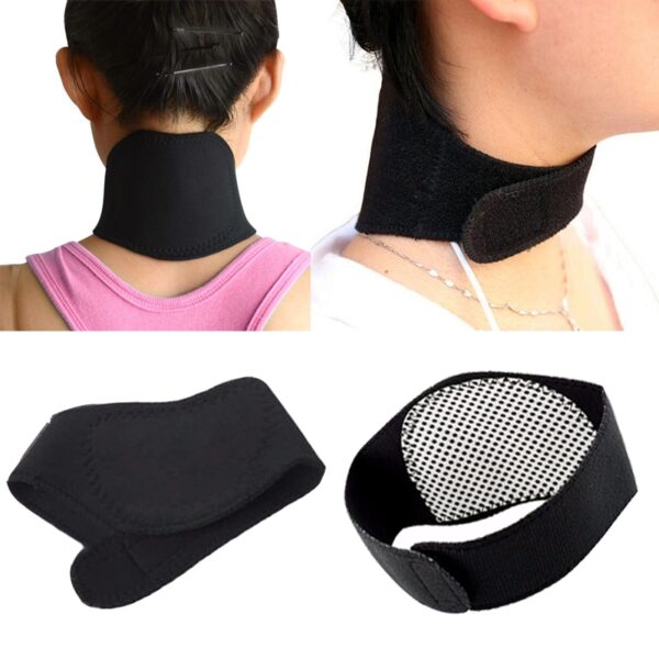 Tourmaline Magnetic Therapy Neck Massager Cervical Vertebra Protection Spontaneous Heating Belt Body Massager Face Skin Care - Image 3