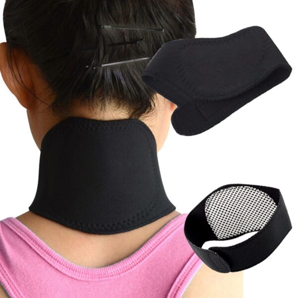 Tourmaline Magnetic Therapy Neck Massager Cervical Vertebra Protection Spontaneous Heating Belt Body Massager Face Skin Care - Image 4