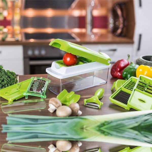 Nicer Dicer Plus | Fruit vegetable slicer | Food-Chopper PRO | Kitchen-Cutter Dicer