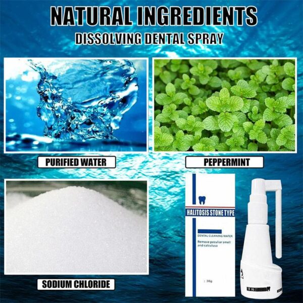 Dental Calculus Cleaning Halitosis Stone Type Remove Teeth Whitening Dental Cleaning Water Remove Peculiar Smell and Calculus - Image 5