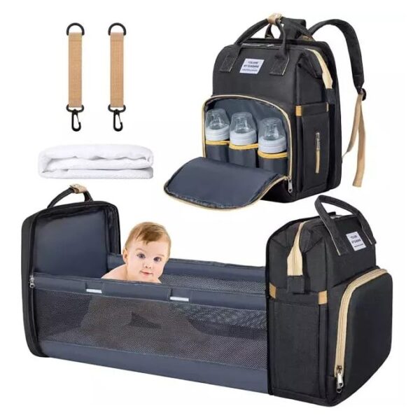 Waterproof Multipurpose Foldable Baby Bed And Diaper Bag