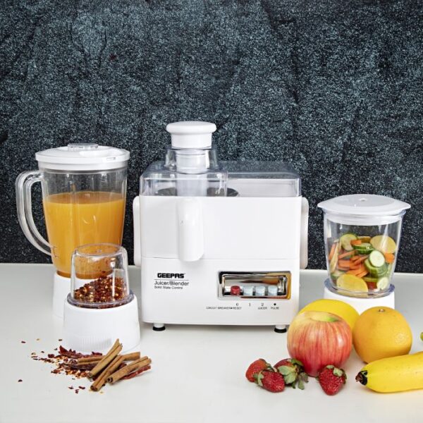 Pinnacle Multi-Purpose 4 In 1 Juicer, Blender, Grinder And Mill