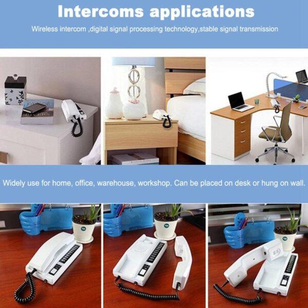 FAR DISTANCE WIRELESS INTERCOM TELEPHONE - Image 5